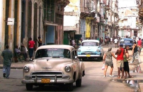 hallmark of Havana Few people own cars or motorcycles so walking is a hallmark of Havana Few people own cars or motorcycles so walking is a