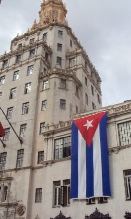 cuban flag havana cuba