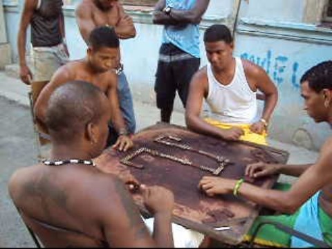 dominos game havana cuba