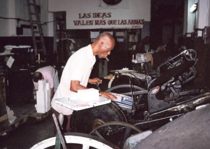 cuban printing press