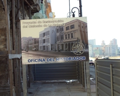 cuba restoration sign